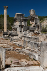 Ruins of the ancient Stratonicea town, Turkey