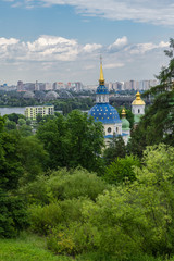 Old architecture monastery in Kiev Ukraine