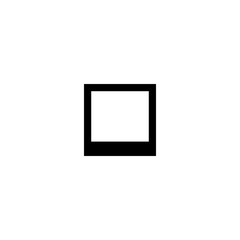 Picture icon. Vector symbol sign. Logo design element