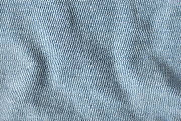 Natural blue jeans texture background