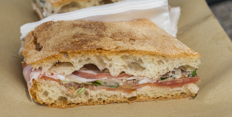 traditional Italian foccacia 