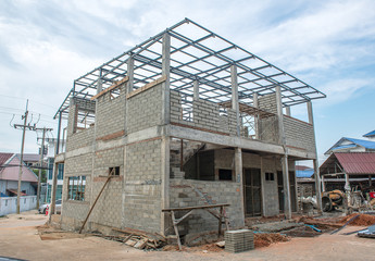 Process of construction in Thailand