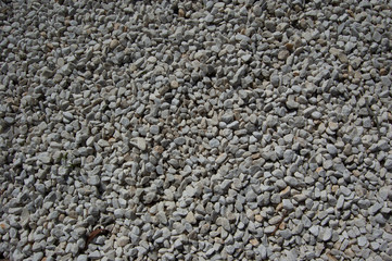 texture of white pebbles