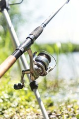 fishing tools. fishing stick. fishing rod. reel. fishing reel