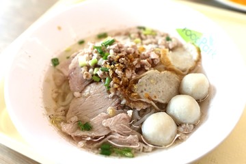 タイのラーメン（クイティアオ）
