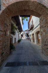 Fototapeta na wymiar Guadalupe medieval village in Caceres, Extremadura, Spain