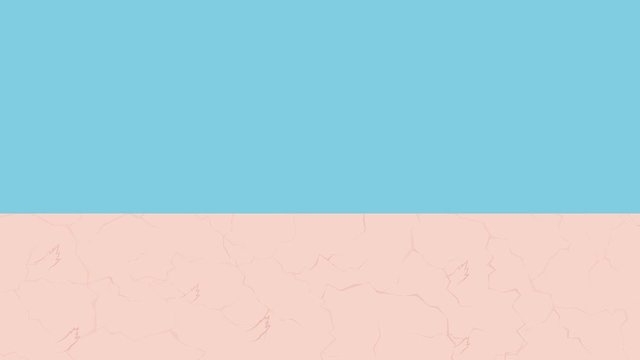 good skin to dry skin graphic animation