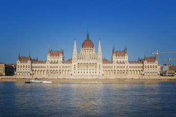 Fototapeta na wymiar Budapest Parliament - Hungary