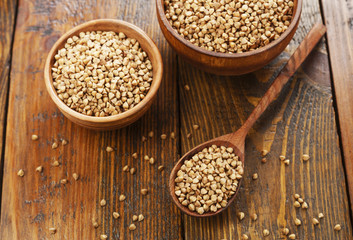 Whole buckwheat grain