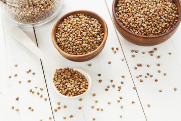 Whole buckwheat grain