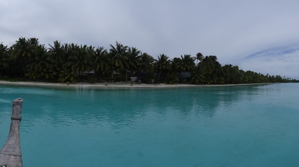 Pazifisches Paradies Lagune von Aitutaki