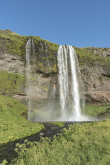 Seljalandsfoss waterfall in Iceland