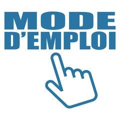 Logo mode d'emploi.