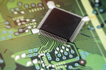 circuit board closeup 