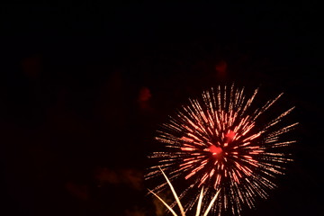 夏祭りの花火大会