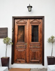 Old Mediterranean door