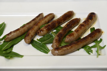 Piatto di carne servito al ristorante