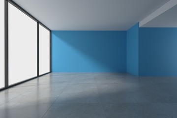 Fototapeta premium Empty room interior 3d rendering