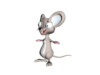 Cartoon Maus mit großen Ohren