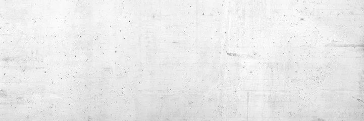 Foto op Canvas Textuur van oude witte betonnen muur voor achtergrond © Günter Albers