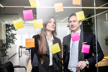 Businesspeople in a office