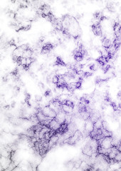White Marble with Purple Glitter