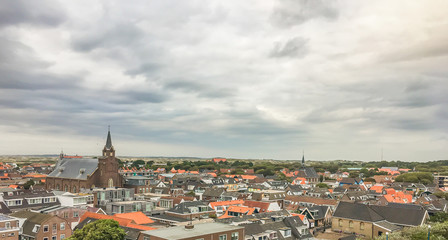 city view of Egmond Netherlands