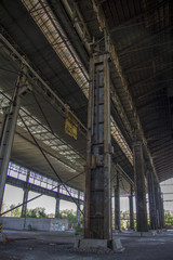 Obraz premium Abandoned factory in Sesto, Falck Area