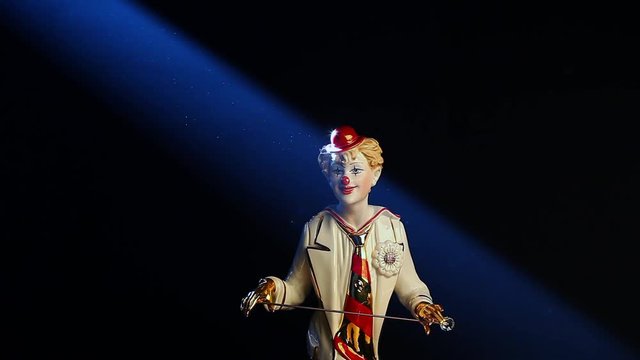 Clown Dark Background footage
