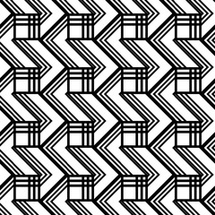 Design seamless monochrome grating pattern