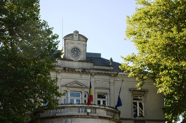 Place Fernand Cocq : Maison communale d’Ixelles
