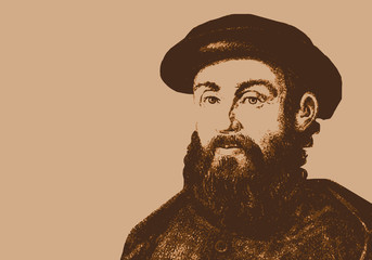 Magellan - navigateur - portrait - explorateur - personnage historique - célèbre - découverte