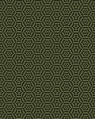 Camouflage pattern background seamless vector illustration. Military fashionable abstract geometric texture.