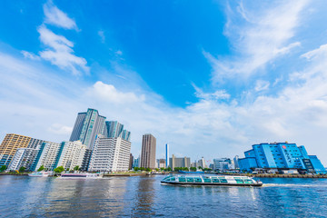 Naklejka premium 不動産イメージ High-rise condominium in Tokyo