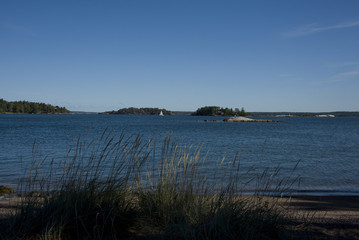 View over the Stockholm archipelago 
