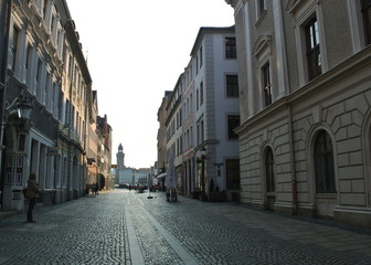 Altstadt Görlitz bei Abend