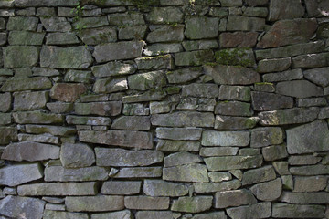 Stone wall background or texture