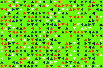 Abstract gemetric pattern with colored elements