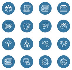 Simple Set of Testimonials Icons