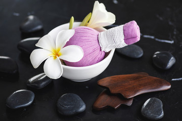 Tools for different kinds of asian massages