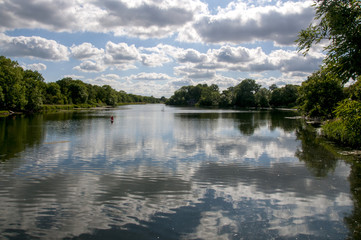 Lake at Christiania Copenhagen