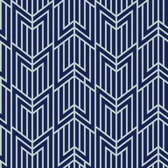 Foto op Plexiglas Art deco Art Deco naadloze patroon, geometrische achtergrond voor ontwerp, dekking, textiel, behang, decoratie in vector