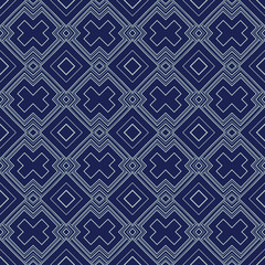 Art Deco Seamless Pattern, Geometrical Background for design, cover, textile, wallpaper, decoration in vector