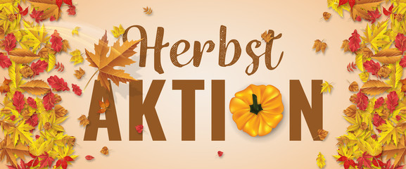 Herbstaktion.