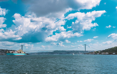 Fototapeta na wymiar stanbul Bosphorus Bridge