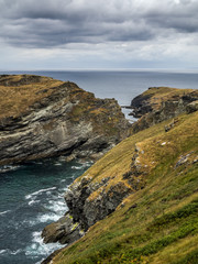 Cornwall tintagel coast