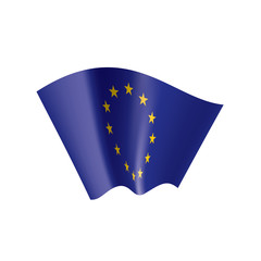 European union flag, vector illustration