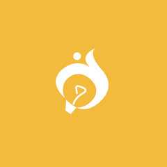 Fototapeta premium Inspiration, creative agency, innovation, energy, electric, designer, training, education web icon. Idea minimalistic vector logo. Vector lamp Template. Illustration, Graphic Editable Design.