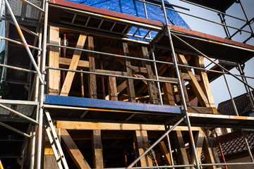 Sanierung Fachwerk unter Denkmalschutz