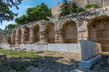 Fototapeta na wymiar Acropole à Athènes